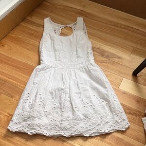 Charlotte Russe White Eyelet Dress